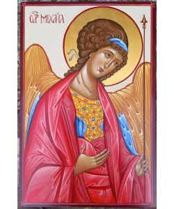 Icona, Arcangelo Michele di Rublev 22x33 cm