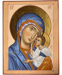 Icona Madre di Dio della Tenerezza 20x26 cm