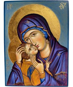 Icona Madre di Dio della Tenerezza 15x20 cm