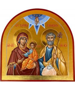 Ikone der Heiligen Familie, 30x30 cm