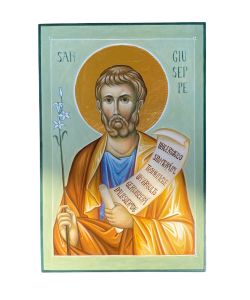 Icona San Giuseppe, 20x30 cm
