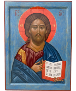 Icona Cristo Pantocratore 24x32 cm