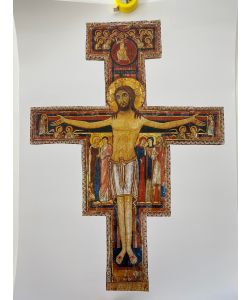 Kruzifix von San Damiano Druck