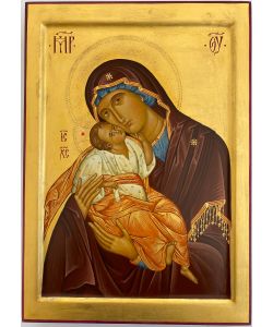 Icono Madre de Dios Elousa 25x35 cm