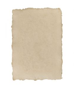 Papier fait main 250g, A6 (11x15 cm), ancien, 10 feuilles