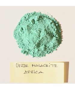Malaquita del Congo, pigmento en polvo