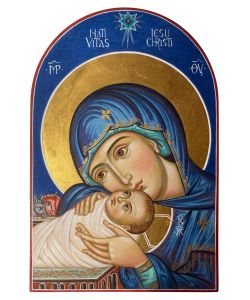 Icona Natività 20x30 cm con arco