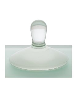 Maja de vidrio para moler pigmentos, diámetro 8 cm