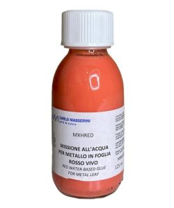 Missione all'acqua color rosso (ACRILORO), 125 ml Masserini