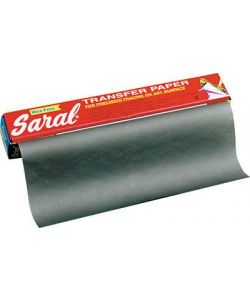 Saral Feuille de papier graphite argentée, 31x91 cm